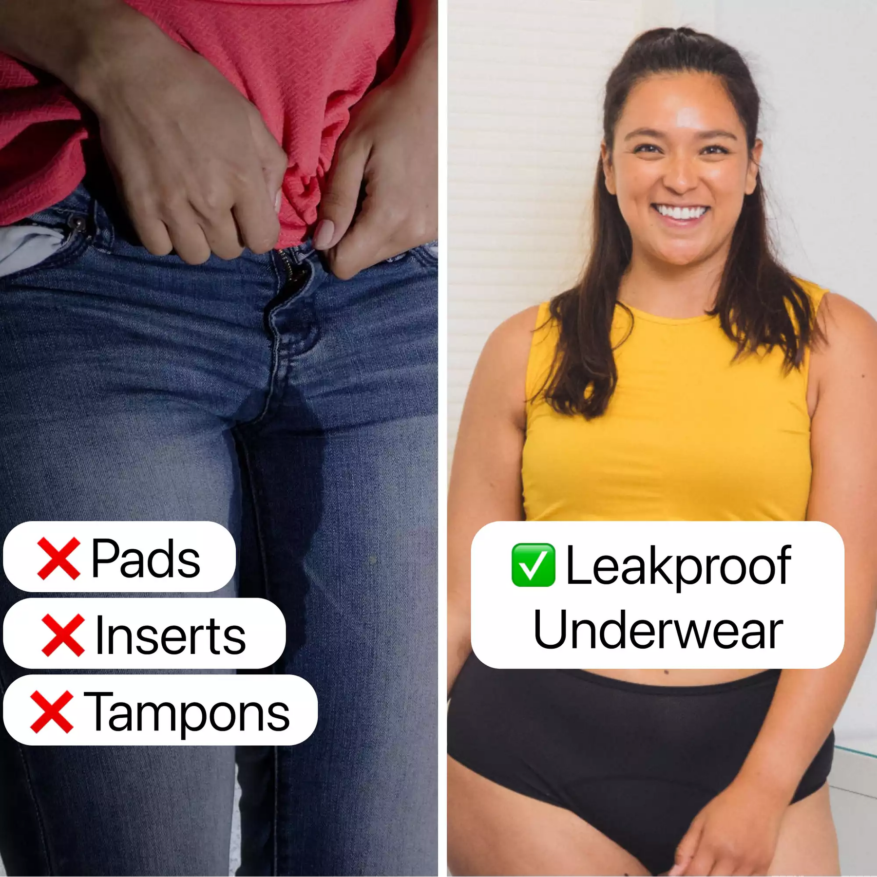 PureWear – Leak Proof High Waist Period Panties