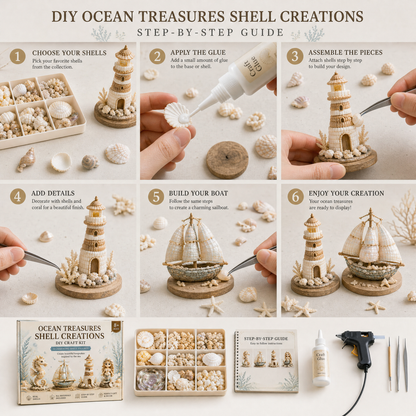 Shellora – Creative DIY Seashell Craft Kit