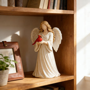 EternaGrace – Cardinal & Angel Remembrance Figurines