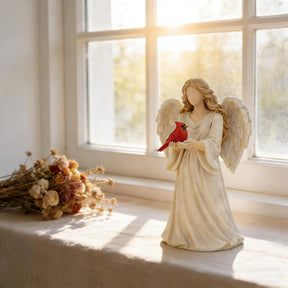 EternaGrace – Cardinal & Angel Remembrance Figurines