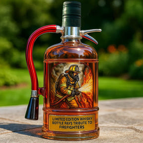 LumeHero – Firefighter Tribute Whiskey Decanter