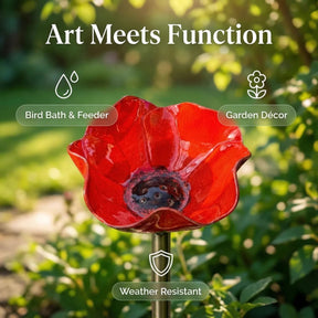 BloomForge – Handcrafted Metal Floral Garden Stake