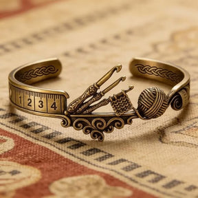 AuraSew – Sewing Machine Bracelet & Ring Set