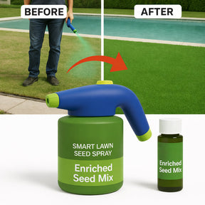 LumeLawn – Professional Spray-On Grass Seed Kit