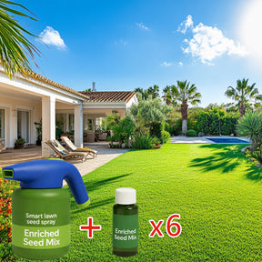 LumeLawn – Professional Spray-On Grass Seed Kit
