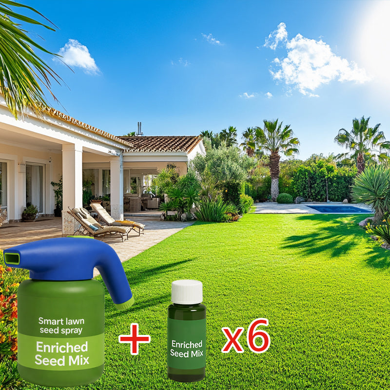 LumeLawn – Professional Spray-On Grass Seed Kit