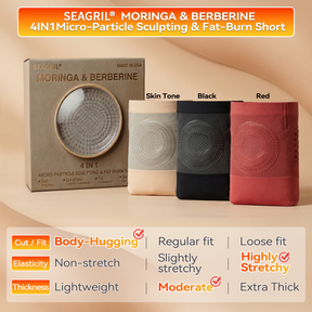 SculptPro - 4-in-1 Micro-Particle Thermogenic Sculpting Shorts