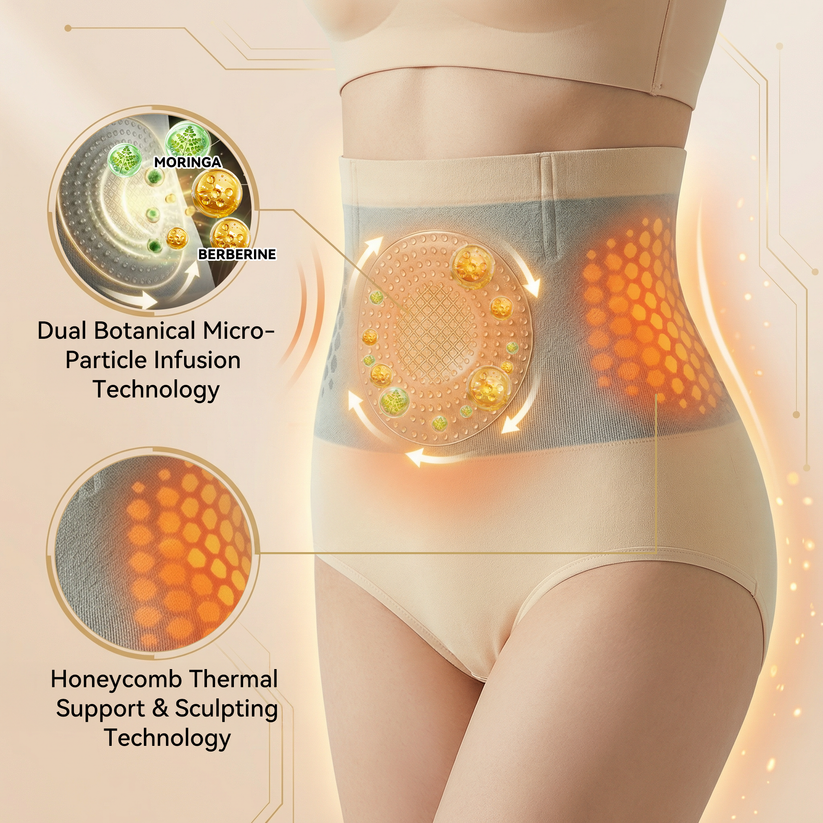 SculptPro - 4-in-1 Micro-Particle Thermogenic Sculpting Shorts