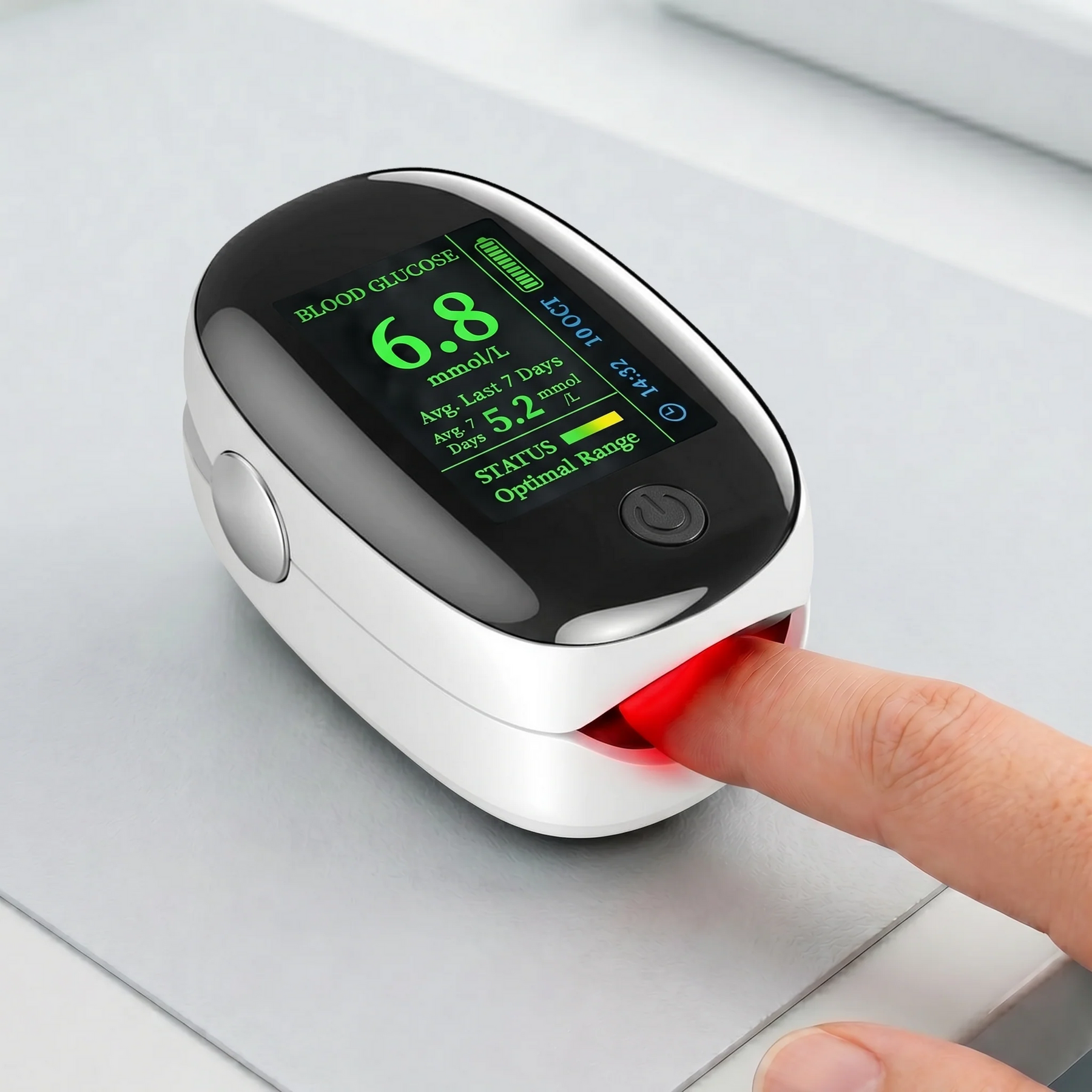 GlucoSense – Smart Non Invasive Blood Sugar Monitor