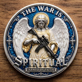 FaithShield – Spiritual Warfare Challenge Coin