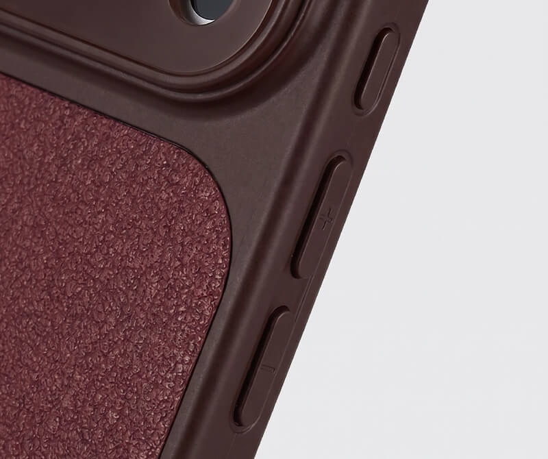 LuxeLens – Crystal Camera Lens Leather Phone Case