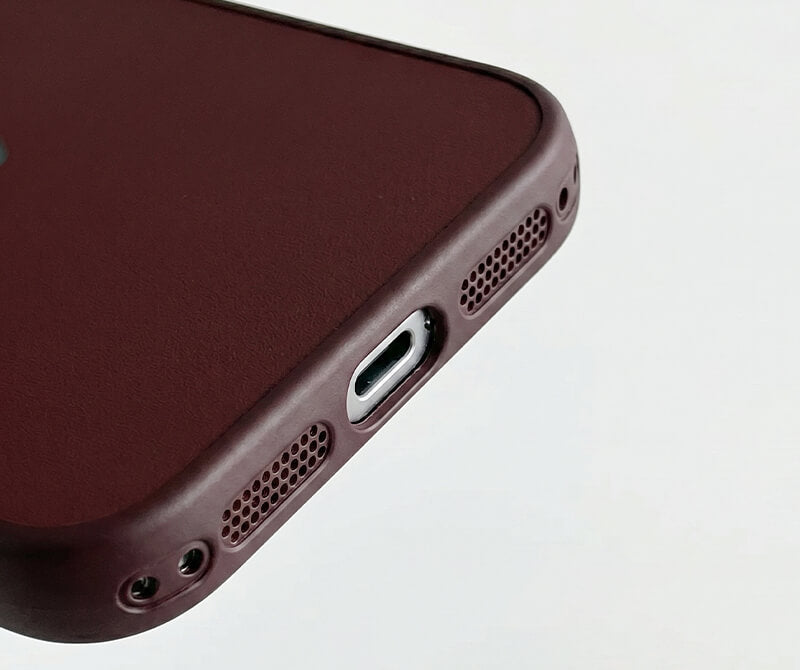 LuxeLens – Crystal Camera Lens Leather Phone Case