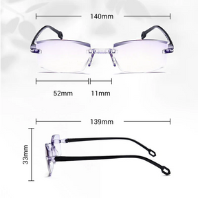 VisionGuard – Sapphire Anti-Blue Dual-Use Reading Glasses