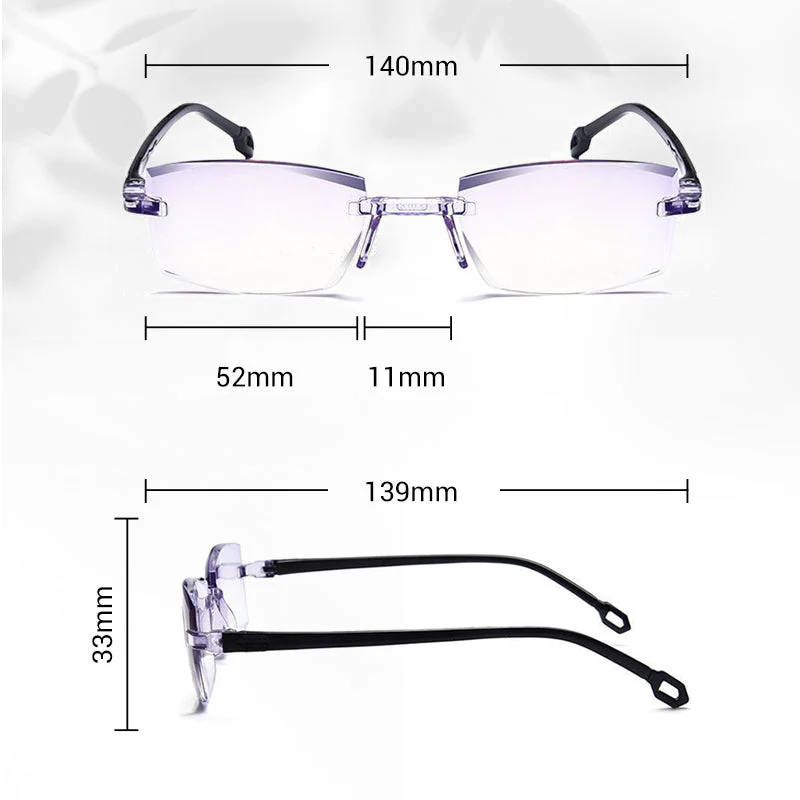 VisionGuard – Sapphire Anti-Blue Dual-Use Reading Glasses