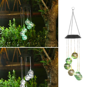 LunaBreeze Chime – Weatherproof Solar Garden Light Charm