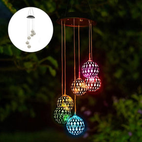 LunaBreeze Chime – Weatherproof Solar Garden Light Charm
