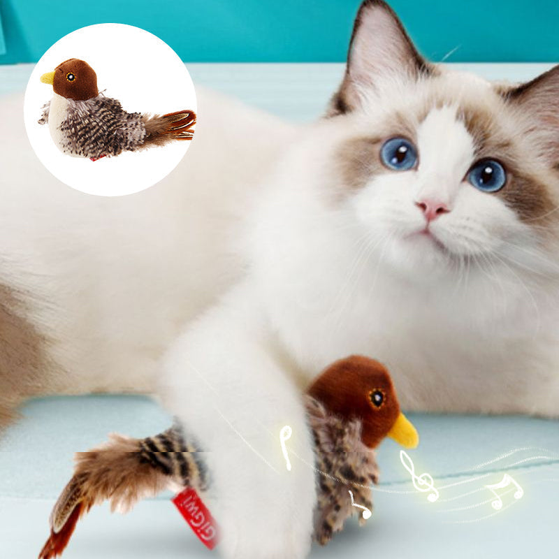 HuntFlap – Interactive Bird Cat Toy