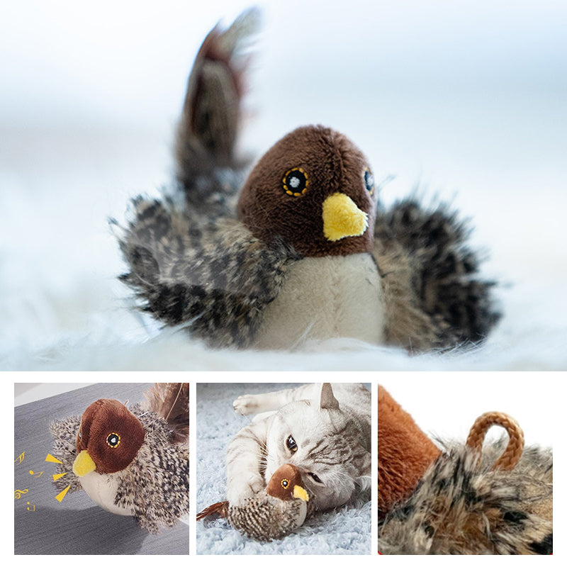HuntFlap – Interactive Bird Cat Toy