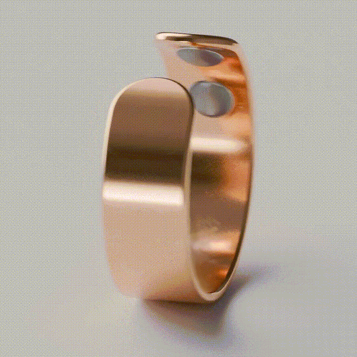 MagnaLuxe – Elegant Stainless Steel Magnetic Ring