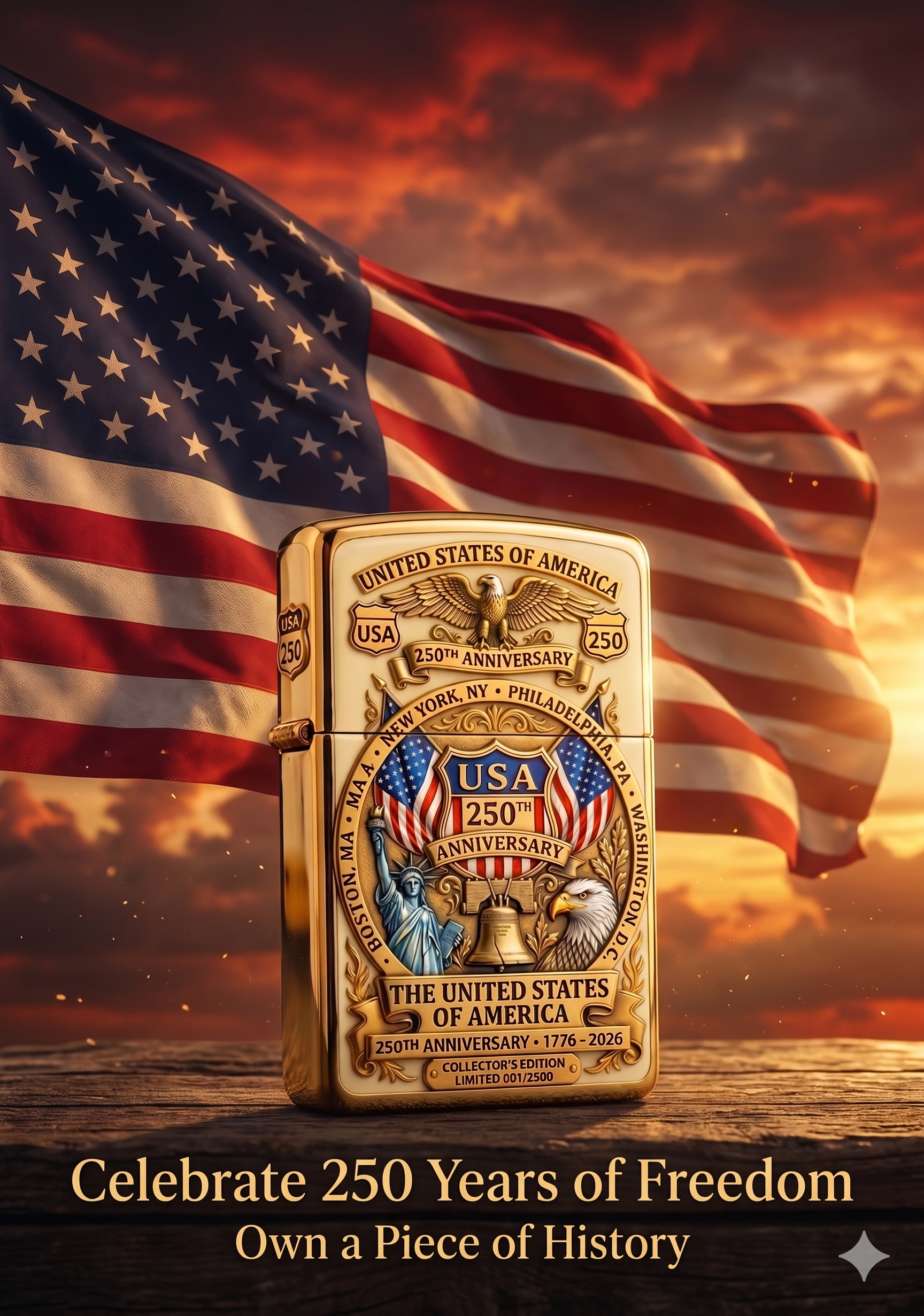 IndependenceSpark – Collector’s Tribute Lighter
