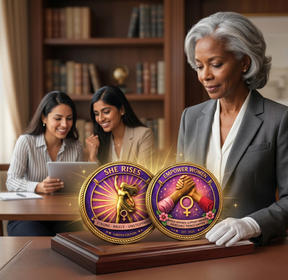 RadiantRise – Inspirational Women’s Legacy Collector Coin