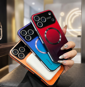 VistaVibe – Aesthetic Gradient Glass Armor Case