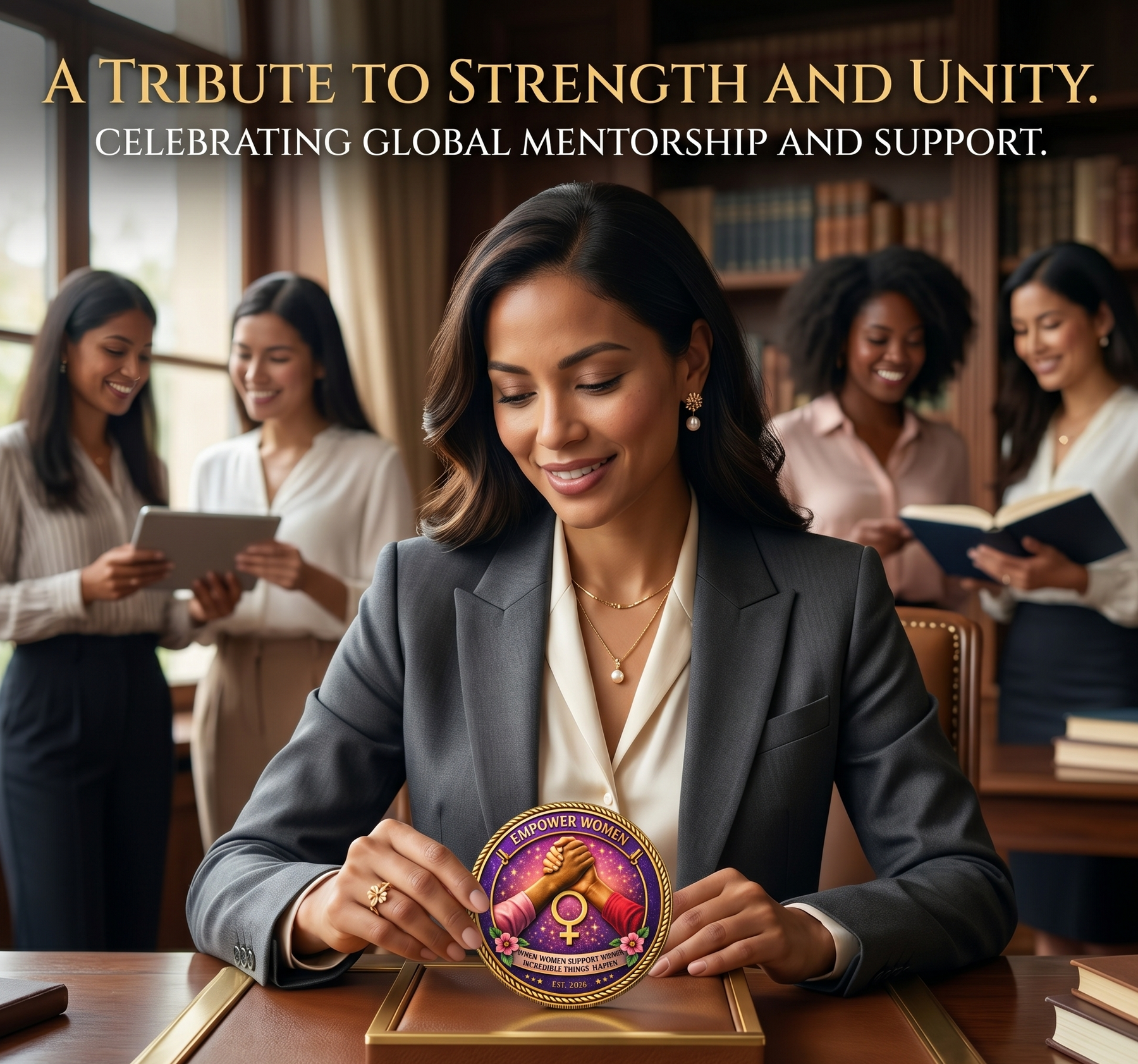 RadiantRise – Inspirational Women’s Legacy Collector Coin