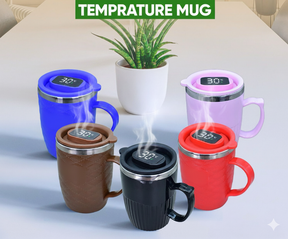 ThermoGlow – LED Temperature Display Mug