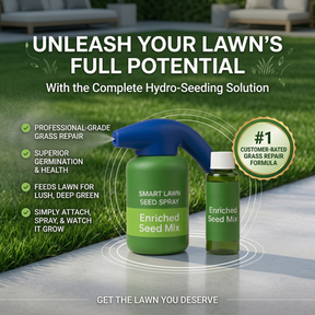 LumeLawn – Professional Spray-On Grass Seed Kit