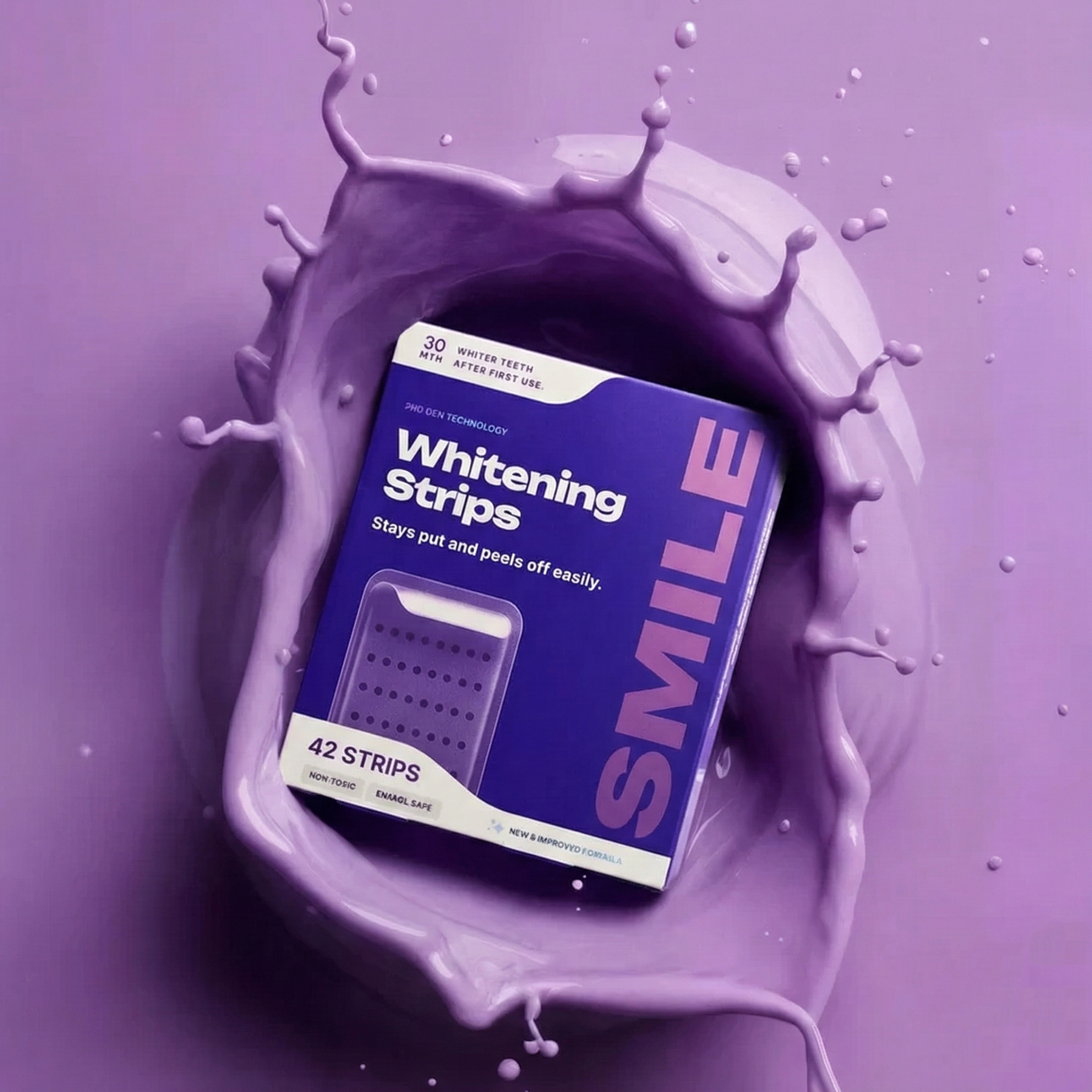 BrightViolet - Purple Teeth Whitening Strips