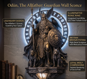 Nordic Legend Light – Odin Guardian Lamp