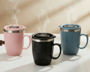 ThermoGlow – LED Temperature Display Mug