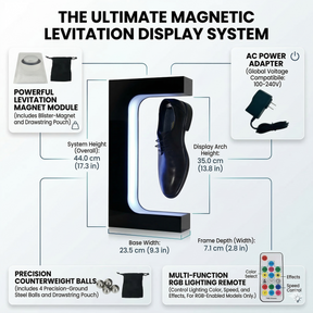 AetherSpin - Magnetic Display Stand