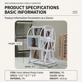 CherishWheel – Rotating Picture Frame