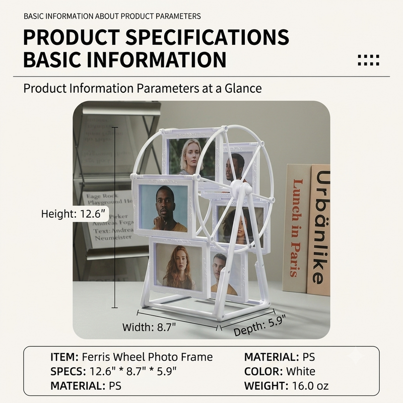 CherishWheel – Rotating Picture Frame