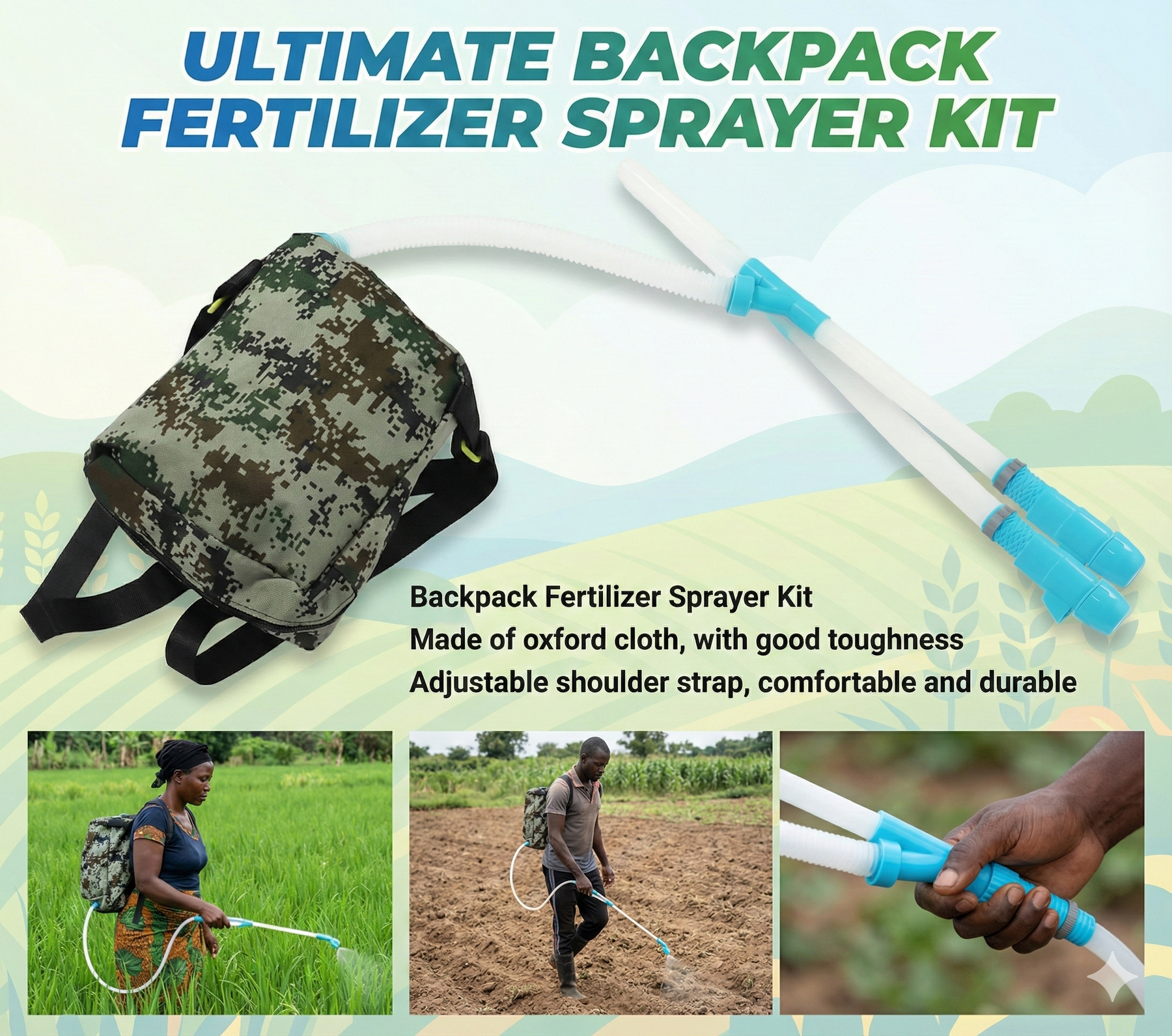 FarmMate - Corn Feeding Backpack