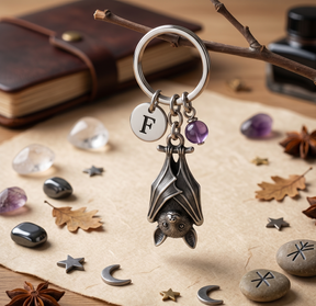 SoulWing – Motivational Bat Charm Keychain