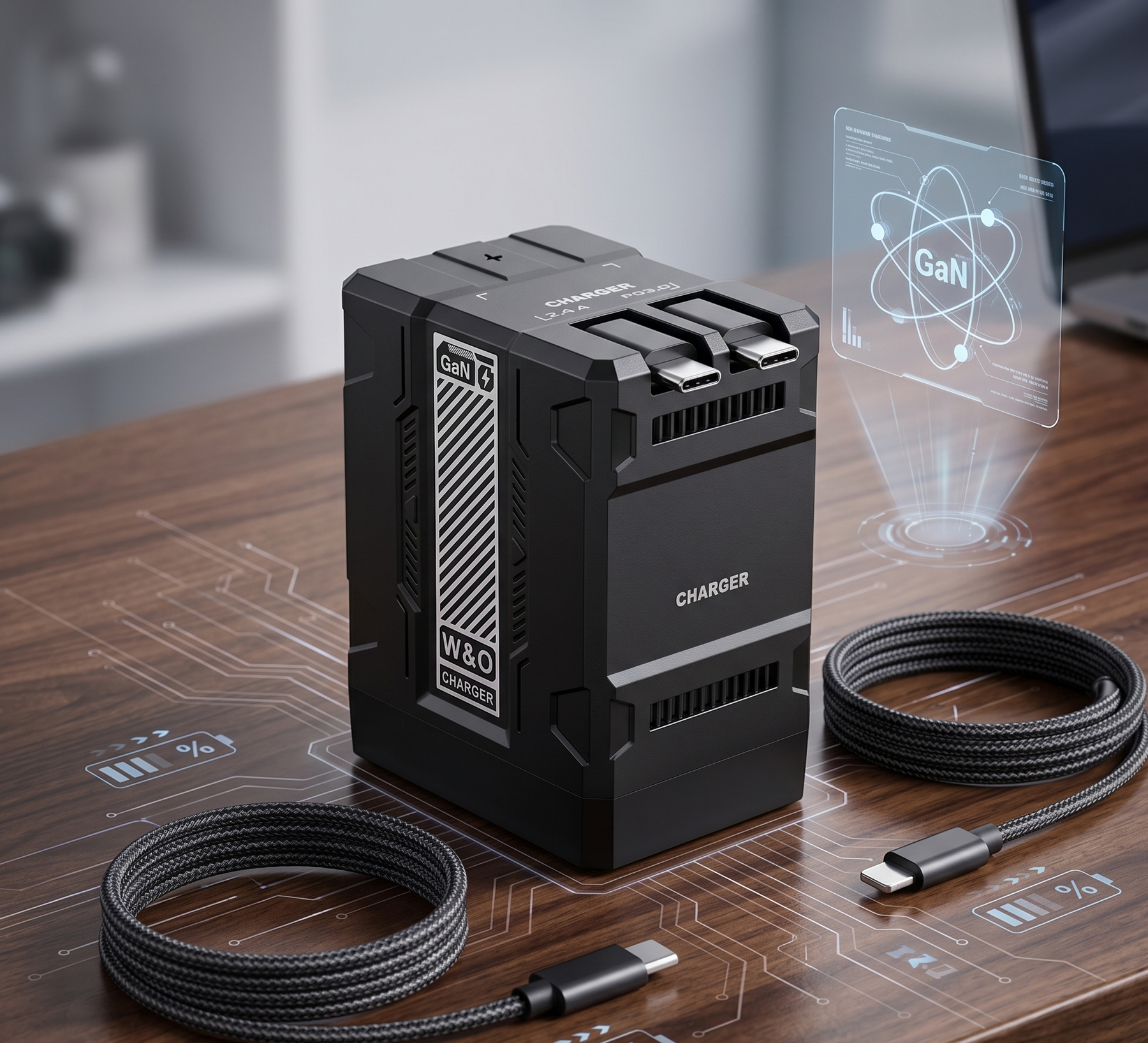 VistaDrive – All-in-One Retractable PD Charging Hub