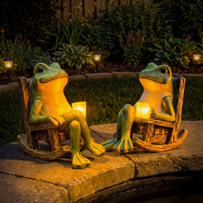 FrogGlow – Solar Garden Frog Light