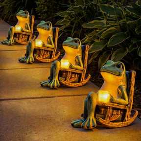 FrogGlow – Solar Garden Frog Light