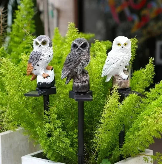 OwlGuard – Solar LED Garden Light