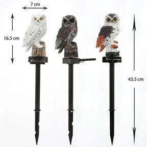 OwlGuard – Solar LED Garden Light