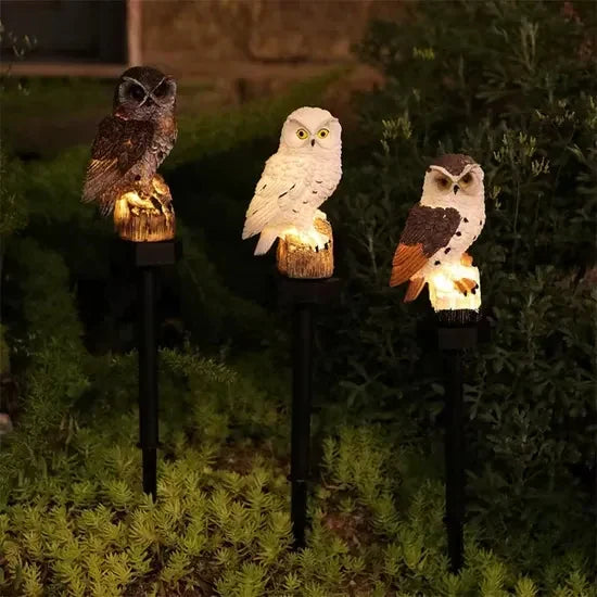 OwlGuard – Solar LED Garden Light