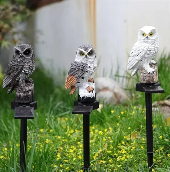 OwlGuard – Solar LED Garden Light