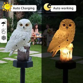 OwlShine – Solar-Powered Garden Owl Light