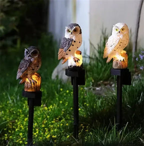 OwlGuard – Solar LED Garden Light