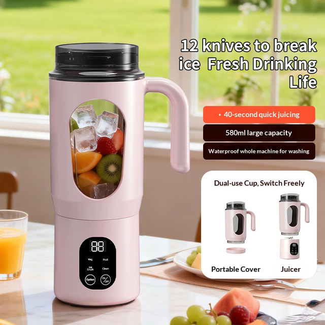 BlendGo - Portable 2-in-1 Smoothie Blender