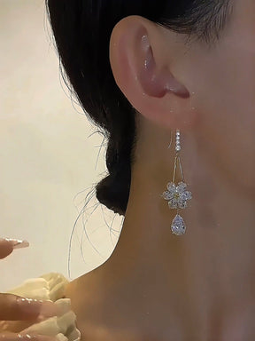Lunora – Gold Plated Statement Earrings