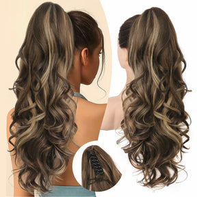 LunaLocks – Glamorous Wave Ponytail Extension