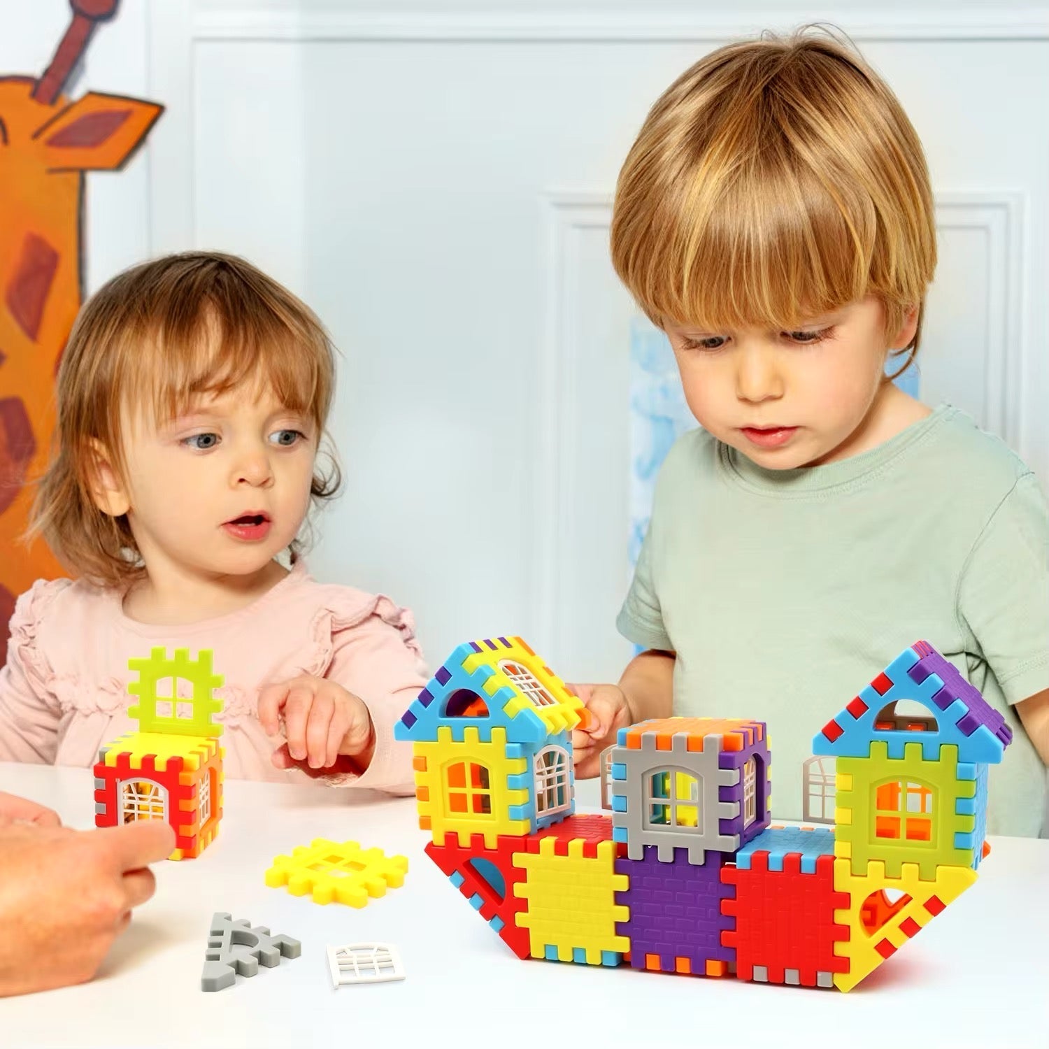 VisionBlocks Playset – Transparent Building Fun
